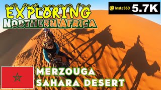 SAHARA DESERT MOROCCO saharadesert morocco insta360 [upl. by Lachman]