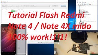 Tutorial Flash Redmi Note 4 Mido Update Work [upl. by Hatokad290]