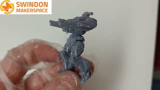 Elegoo Mars 2 Pro Resin Printer at Swindon Makerspace [upl. by Torr]