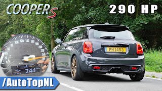 290HP MINI COOPER S F56 MANUAL  0100 100200 amp LOUD Sound by AutoTopNL [upl. by Sirahc]