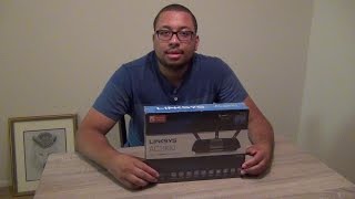 Linksys AC1900 Router Unboxing [upl. by Schweitzer]