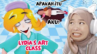 LYDIA MARAH BESAR DAN MAKIN BRUTAL  Lydias Art Class  ROBLOX INDONESIA [upl. by Fleeman732]