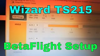 BetaFlight Setup for Eachine Wizard TS215 v3 [upl. by Tedmund]