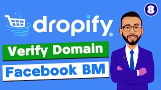 How To Verify Your Domains Dropify in Facebook Business Manager توثيق الضومين مع حساب فايسبوك [upl. by Kerri]