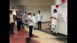 Hypertension Day in College of Nursing  RMC  Jalaun Orai [upl. by Eenor]