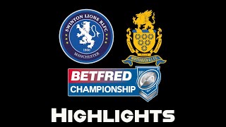 Swinton Lions v Whitehaven RLFC Betfred Championship Round 16 Highlights 21724 [upl. by Vlad74]