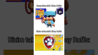 BİZİM TAKIMDAKİ ALBAY RUFFS 🐕 trending brawstar keşfet edit popular youtubeshorts pawpatrol [upl. by Schonfeld]