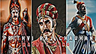 PRITHVI RAJ CHAUHAN RAJPUT KING Best video attitude video KINGBITTU07 [upl. by Bevash]