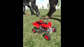 Indian bike driving 3D dinosaur vs king Kong fight🤯 shots viral video like🙏 invisible character [upl. by Evangelist605]