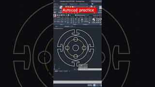 Autocad practice drawing  autocad mechanical drawing  CAD By Ankit  autocad [upl. by Nehepts]