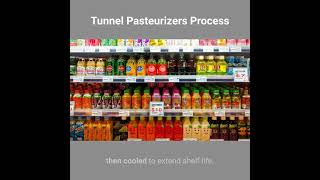 Pasteurization Process for Tunnel Pasteurizers Beer amp Beverage Industry [upl. by Aimak652]