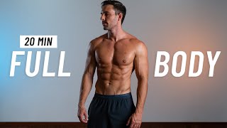 20 Min Full Body Workout At Home No Equipment No Jumping [upl. by Buck]