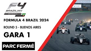 F4 Brasil 2024  Round 5 Buenos Aires  Gara 1 [upl. by Noslen154]