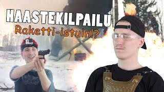 HAASTEKILPAILU Rakettiistuin [upl. by Yesnek792]