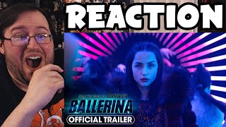 Gors quotFrom the World of John Wick Ballerina Official Trailerquot REACTION IT LOOKS GOOD [upl. by Bedell684]