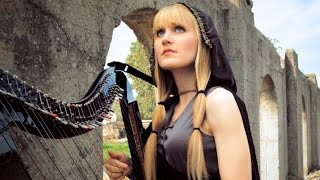 THE BARD’S SONG Blind Guardian Harp Twins  ELECTRIC HARP [upl. by Furr648]