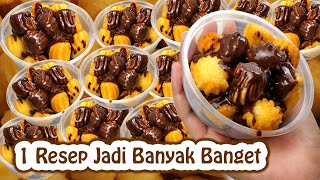 1 RESEP BISA JADI BANYAK BANGET  IDE JUALAN JAJANAN KEKINIAN  COKLAT SIRAM CHURROS PENDEK LEMBUT [upl. by Thar]