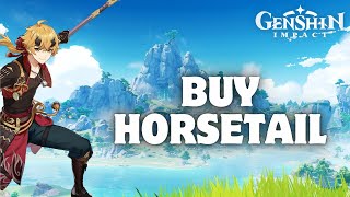 How to Buy Horsetail in Genshin Impact 2024 [upl. by Uttica]