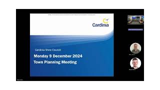 Cardinia Shire Council Town Planning Meeting Monday 9 December 2024 [upl. by Yebloc]