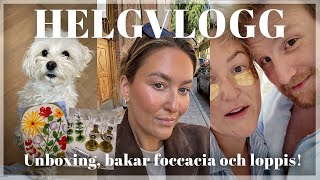 Beauty haul sminkning loppisfynd och bakning [upl. by Michelina458]