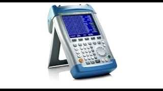 Rohde amp Schwarz FSH6 Handheld Spectrum Analyzer [upl. by Novad]