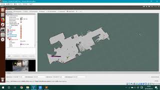 gmapping after parameter settingROS  YDLIDAR  raspberry pi [upl. by Anhpad]