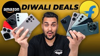 Best PHONE Deals FOR YOU  Amazon and Flipkart DIWALI SALE [upl. by Adnilav743]