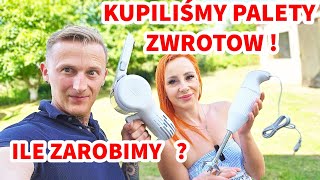 KUPILIŚMY PALETY ZWROTÓW KONSUMENCKICH  Ile zarobimy  palety zwroty zarobek [upl. by Ikim]