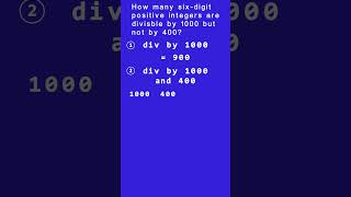 Divisibility  mathcounts [upl. by Amitak]