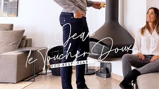 Le Jean Toucher Doux Ecoresponsable Bleu Brut [upl. by Langdon811]