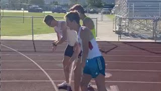 Casey Clinger amp Conner Mantz 3200m Time Trial [upl. by Alrad]