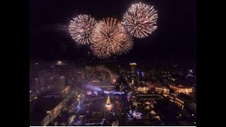 🔴 2024 NEW YEAR FIREWORKS ALGERIA BANGUI YAOUNDE SARAJEVO LUANDA TIRANA [upl. by Oppen]