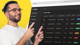 Build an Ecommerce Admin Dashboard with Nextjs [upl. by Lednek]