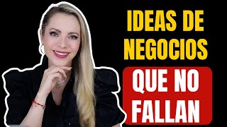 ¡IDEAS DE NEGOCIOS QUE NUNCA FALLAN 2023 [upl. by Brosine]