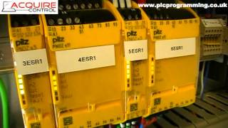 Pilz Safety Relay Wiring  UK Installation [upl. by Geordie475]