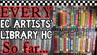 Every EC COMICS ARTISTS’ LIBRARY Hardcover from Fantagraphics SO FAR [upl. by Nerret803]