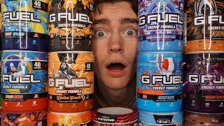 ASMR HUGE Gfuel Taste Test Honest Review [upl. by Perreault]