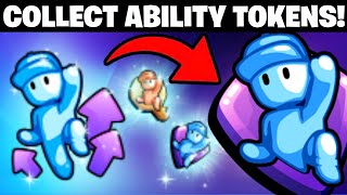 How to COLLECT Ability Tokens FAST in Stumble Guys 076 [upl. by Muirhead336]