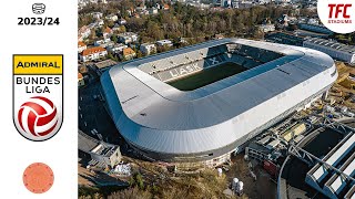 Austrian Bundesliga Stadiums 202324  TFC Stadiums [upl. by Areval773]