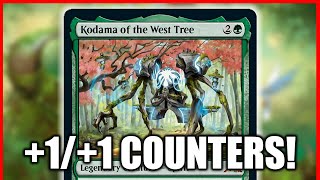 Kodama of the West Tree Plus Counters and Ramp Commander EDH Gameplay  Magic the Gathering Online [upl. by Moorish]