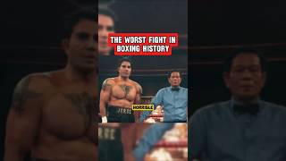 The Worst Fight In Boxing History [upl. by Pik]