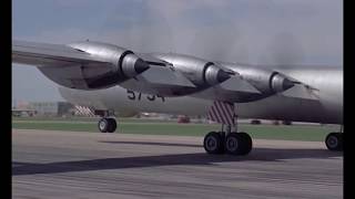 Six Turning Four Burning  Convair B36 quotPeacemakerquot HD [upl. by Furgeson447]