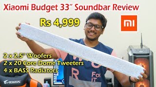 Mi Soundbar Unboxing amp Review India for only Rs 4999 [upl. by Hall625]