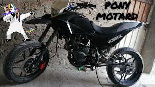 Veloci xeverus 200 modificadaPony Motard [upl. by Ansela]