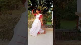 Bhenge Mor Ghorer Chabi🌸🌸🌸 rabindrasangeet youtubeshorts dance shortvideo [upl. by Merola206]