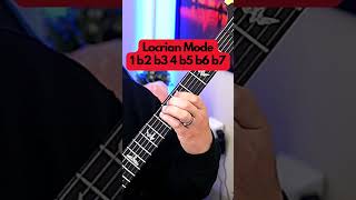 Locrian Mode or Scale for Guitar guitar guitarscales shortsvideo shorts short [upl. by Alie]