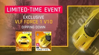 Asphalt 9 Touchdrive  Exclusive VLF FORCE 1 V10  Easily Get All Blueprints and Import Parts [upl. by Anitsenre754]