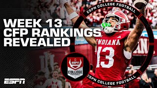 Week 13 College Football Playoff Rankings REVEALED 👀  ESPN College Football [upl. by Madi580]