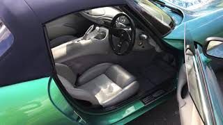 TVR Tamora 3600cc  Chameleon Green  21000 miles  Interior [upl. by Eronaele51]