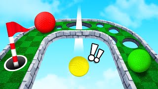 We Attempted The Most IMPOSSIBLE HOLE IN ONE Golf It [upl. by Desdemona]